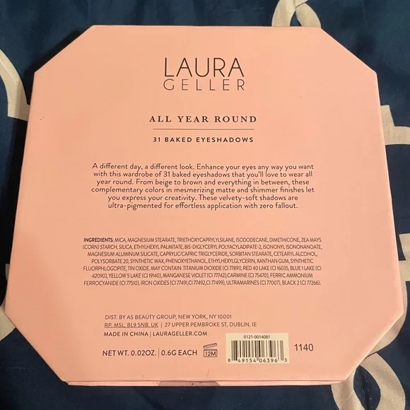 LAURA GELLER NEW YORK Ultimate All Year Round 31 Baked Smoky Eyeshadow Palette - Picture 5 of 6